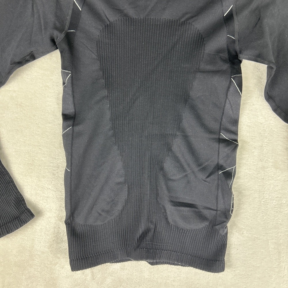 Lululemon Hoodie Hooded Sweatshirt Women Size Small Black Ponytail Stretch Run - Picture 9 of 10